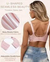 Soutiens-gorge d'allaitement personnalisés, confortables et sans coutures, bralette de maternité sans armatures, soutien-gorge de grossesse et de sommeil avec maintien