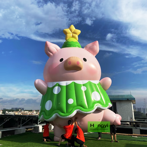 Cerdo Inflable Gigante Personalizado para Exteriores, Juguete de Dibujos Animados, Decoración Publicitaria - Product Image 1