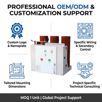 Disyuntor de Vacío (VCB) de 12kV VS1-12 para Transmisión de Energía Eléctrica de Alta Tensión, Tipo Empotrado para Interiores, Venta al por Mayor