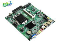 Placa Base Industrial para PC H81 LGA 1150 con OPS de 80 Pines, SATA 3.0, Watchdog, Soporte 4K HDMI, Compatible con Windows 10 y Linux, OEM/ODM
