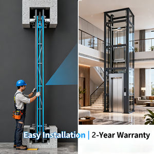 इच्छुक व्हीलचेयर लिफ्ट बाहरी झुकाव प्लेटफॉर्म लिफ्ट घर का उपयोग हाइड्रोलिक सीढ़ी लिफ्ट - Product Image 3