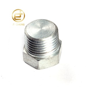 3/4 ''npt chủ đề nam thép carbon <span class=keywords><strong>A105</strong></span> thép không gỉ <span class=keywords><strong>ASTM</strong></span> A182 f316l Hex đầu cắm - Product Image 1
