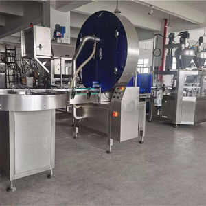 Bouteilles en plastique automatiques électriques pour le remplissage, l'étiquetage, le scellage et le capsulage de pâté de poulet et de boissons - Product Image 4