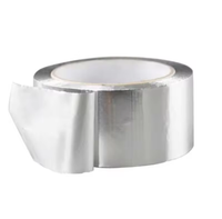 Ruban adhésif en aluminium anti-corrosion 80 microns pour déshumidificateur de piscine, isolation de serpentin CVC et environnements humides en usine