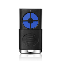 YET2168 Télécommande sans fil 433.92/315MHz pour porte de garage ABS bouton RF porte-clés