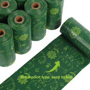 Factory Supplier Customization Service, Biodegradable and Environmentally Friendly Materials Outdoor Use Pet Waste Bags - Product Image 4