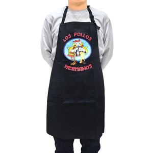 Wholesale <b>Chef</b> Cooking Kitchen Bib Aprons Custom Restaurant <b>Dish</b> Washing Pocket Unisex Adjustable Strap Barbecue European Style - Product Image 3