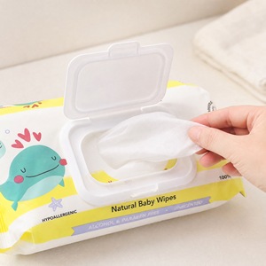 L'usine fournit directement des lingettes humides <span class=keywords><strong>de</strong></span> voyage Lingettes humides organiques pour bébé - Product Image 5