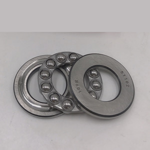 Rodamientos de Bolas de Empuje Unidireccionales 51102/51103/51104/51105 para Cajas de Cambios y Maquinaria Agrícola, para Bajas Velocidades y Cargas Pesadas - Product Image 1