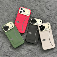 Étui de téléphone en cuir en gros avec fonction portefeuille pour iPhone 15 Pro Max, compatible avec iPhone 13, 14, 15, 16, 17 Pro Max