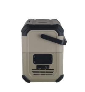 Refrigerador Portátil para Coche de 18L para Acampar al Aire Libre con Sistema de Compresor de Batería 12V/24V/220V -20~10 Grados, Puerta de Plástico - Product Image 5