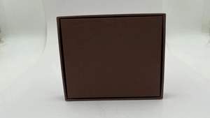 Logo personnalisé, petite boîte cadeau marron mat à lèvres et base pour bijoux, 50 pièces - Product Image 4