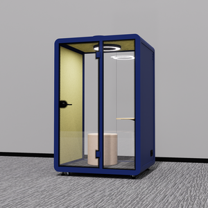 Cabina Insonorizada para Tareas Cortas, Cabina de Trabajo Insonorizada de 15 Minutos, Sala de Reuniones Insonorizada con Sesiones Temporizadas - Product Image 3