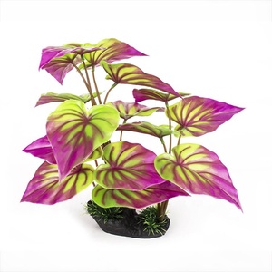Venta al por mayor acuario plantas artificiales decoración gran pecera adornos Accesorios - Product Image 2