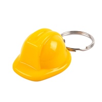 Porte-clés Casque de Sécurité IStapromo – Nouveauté Créative 3D, Pendentif Sac, Accessoire Charmant, Porte-clés Casque de Sécurité
