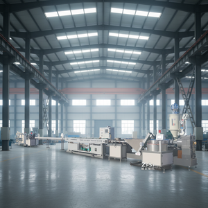 Nueva <span class=keywords><strong>Línea</strong></span> de Producción de Tubería de Riego por Goteo con Emisor Interno Redondo Automático de un Solo Tornillo Tipo GR - Product Image 1