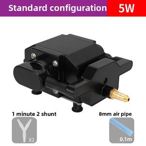 Risheng Kleine Rechthoek Energiebesparende Metalen Zuurstofpomp Stille Aquarium Luchtgolfapparatuur Desinfectie Oxygenator - Product Image 6