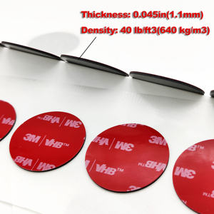 Custom <strong>3M</strong> 5952 5925 VHB <strong>Tape</strong> Die Cut <strong>Tape</strong> Services Custom High Viscosity High Temperature Resistant With Strong Black Foam <strong>Tape</strong> - Product Image 4