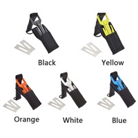 Coupe-ligne de sécurité léger pour la plongée en apnée, la plongée sous-marine, le surf, outil de coupe, nouveau design avec 2 lames de rechange