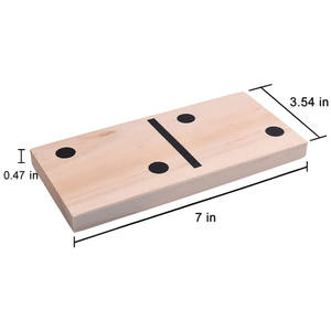 <span class=keywords><strong>Dominos</strong></span> enfants adultes pelouse <span class=keywords><strong>plage</strong></span> cour fête sports arrière-cour jumbo <span class=keywords><strong>dominos</strong></span> en bois ensemble jeux de plein air jouets - Product Image 2