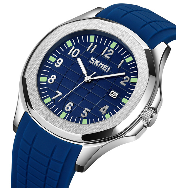 New Arrival Skmei 9286 Plastic Strap Quartz Watch Square Dial Business Style Alloy Men's Waterproof Large Dial Wholesale Price