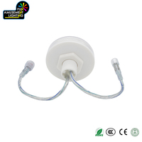 Luz LED RGB E14 de 60 mm, la Más Vendida, Programable, Funcionamiento Automático, 3 W, Conectores Macho y Hembra, IP65, Cuerpo de PC, Parques Temáticos