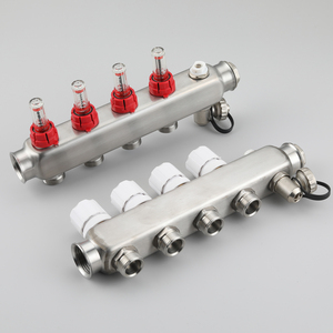 Solución Moderna y Flexible para Calefacción por <span class=keywords><strong>Suelo</strong></span> <span class=keywords><strong>Radiante</strong></span>, Colector de Acero Inoxidable de <span class=keywords><strong>3</strong></span>/4" con 2-8 Vías, Económico, para Uso en Hoteles y Apartamentos - Product Image 3