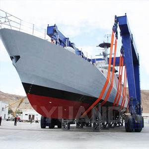 بناء السفن 450 طن <span class=keywords><strong>100t</strong></span> 150t 500t 600t 800t المحمول قارب يرفعون رفع اليخت رافعة جسرية ل بناء السفن - Product Image 1