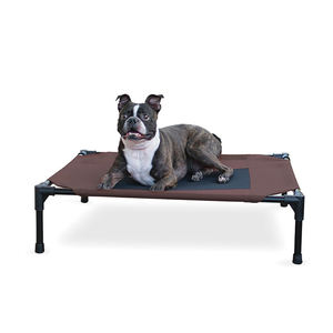 Переносная приподнятая охлаждающая дышащая приподнятая кровать для собак с ногами для лагеря на открытом воздухе - Product Image 1