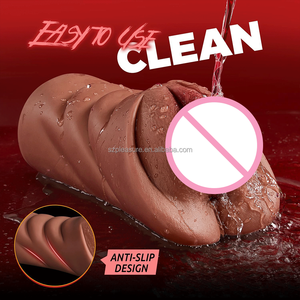 Copa de Masturbación Masculina al por Mayor 2 en 1, Vaginas de Bolsillo Realistas, Muñeca Sexual, Juguetes Sexuales para Adultos, Vaginas de Bolsillo para Hombres - Product Image 4