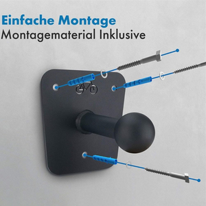 Soporte <span class=keywords><strong>de</strong></span> Pared <span class=keywords><strong>para</strong></span> <span class=keywords><strong>Bicicletas</strong></span> AMBITION <span class=keywords><strong>de</strong></span> Hierro y Acero <span class=keywords><strong>para</strong></span> Todas las <span class=keywords><strong>Bicicletas</strong></span> Montadas, Capacidad <span class=keywords><strong>de</strong></span> Carga <span class=keywords><strong>de</strong></span> hasta 60 kg, Ahorro <span class=keywords><strong>de</strong></span> Espacio - Product Image 6