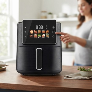 Vente en gros usine – Nouvelle machine à riz multifonction 8L numérique à double alimentation et double tension, certifiée ETL CE CB, avec grand écran tactile couleur et économie d'énergie, modèle 10 - Product Image 1