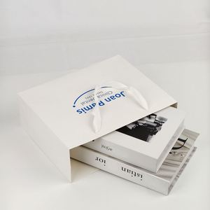 Bolsas de Papel Kraft de Alta Calidad con Logotipo Personalizado, Ecológicas, Reciclables, de Lujo, con Asas, para Regalos y Compras en Boutique - Product Image 3