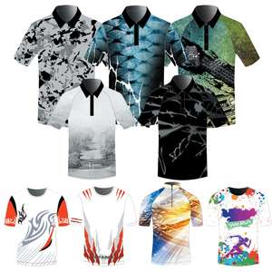 Người bán hàng tốt nhất OEM thể thao nút xuống hợp thời trang UPF 50 + người đàn ông của câu cá Áo sơ mi Polyester chính thức Cá Áo sơ mi - Product Image 1