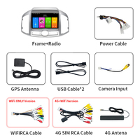 Pemutar DVD Stereo DSP 9 ", layar Audio Multimedia pemutar Android dengan Gps navigasi untuk Chevrolet Captiva 2012 ~ 2017