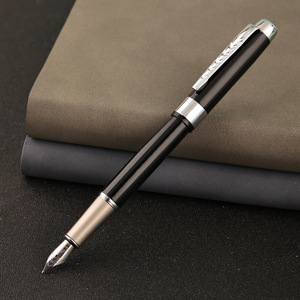<span class=keywords><strong>Stylo</strong></span> <span class=keywords><strong>plume</strong></span> classique <span class=keywords><strong>de</strong></span> luxe en acier inoxydable à pointe fine, marque célèbre, fournisseur chinois du Jiangxi, <span class=keywords><strong>encre</strong></span> chinoise, idéal <span class=keywords><strong>pour</strong></span> le marché des cadeaux 2026 - Product Image 4