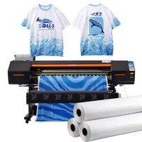 Papier de transfert par sublimation écologique blanc 30 g/m² pour vêtements, séchage rapide, taux de transfert de 98 %, compatible avec les imprimantes par sublimation