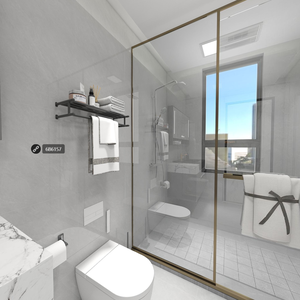 <span class=keywords><strong>Carrelage</strong></span> en porcelaine de couleur gris poli et glacé de Foshan, aspect marbre, 600x600 mm, vente de liquidation, épaisseur 9 mm - Product Image 5