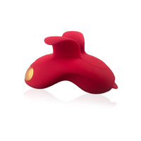 Homedollar Shock Ring Finger Wear Jumping pour application mobile, télécommande vibrante, accessoires sexuels doux pour la masturbation féminine