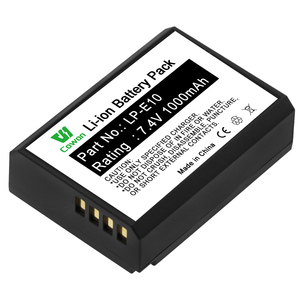 Cowon pengganti 7.4V EOS 1100D EOS KISS X50 baterai Lithium-<span class=keywords><strong>ion</strong></span> baterai LP-E10 untuk pengisi daya kamera - Product Image 2