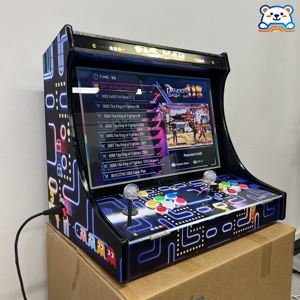 Machine d'arcade 2025 à écran double face <span class=keywords><strong>Pandora</strong></span> 9800 jeux, 22 pouces, 1280p HD, joystick 8 directions, boutons poussoirs, fonctionnement à pièces, anglais - Product Image 1