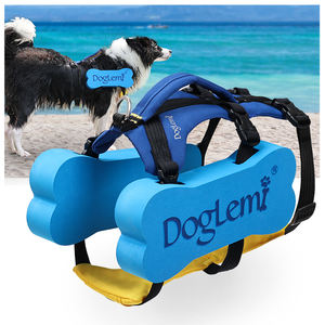 Harnais <span class=keywords><strong>pour</strong></span> <span class=keywords><strong>chien</strong></span> anti-traction 2 en 1, gilet <span class=keywords><strong>de</strong></span> sauvetage <span class=keywords><strong>pour</strong></span> <span class=keywords><strong>chien</strong></span>, harnais en nylon réglable, gilet <span class=keywords><strong>de</strong></span> natation avec coussin <span class=keywords><strong>de</strong></span> flottabilité intégré - Product Image 6