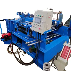 Straighten and cutting machine with slitting