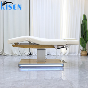<span class=keywords><strong>Table</strong></span> <span class=keywords><strong>de</strong></span> <span class=keywords><strong>massage</strong></span> électrique Kisen personnalisée, nouveau design moderne, avec commande par moteurs et lumière LED, télécommande, <span class=keywords><strong>en</strong></span> promotion - Product Image 5