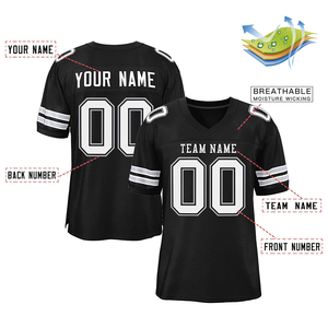 Bán Buôn Thời Trang Thoáng Khí Đường Phố Bóng Đá Áo Sơ Mi Tùy Chỉnh Thăng Hoa Thêu Xác Thực Bóng Đá Mỹ Jersey - Product Image 3