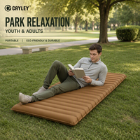Matelas pneumatique de camping portable en TPU, léger et durable, pour la randonnée en plein air, les voyages en parc, pour les jeunes et les adultes