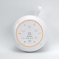 Machine à bruit blanc pour la thérapie du sommeil, 30 sons, batterie rechargeable 1000 mAh, matériau ABS, nouvelle lampe de nuit apaisante pour bébé