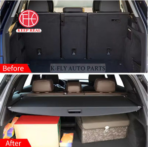 Cubierta de carga de <span class=keywords><strong>maletero</strong></span> retráctil para Audi <span class=keywords><strong>Q5</strong></span> Q5L <span class=keywords><strong>2018</strong></span> + accesorio de coche para interiores versión mejorada accesorios interiores - Product Image 2