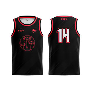 Ensemble de maillot de basket-ball, nouveau style, maillot de basket-ball réversible, ensemble de basket-ball - Product Image 2