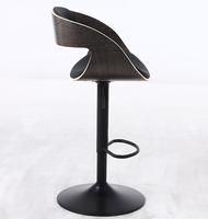 Huananji — chaise de Bar en Pu/pvc, siège avec comptoir de Bar réglable, en tissu de haute qualité, mobilier de Bar de luxe moderne, en métal